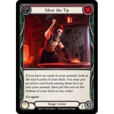 Silver the Tip Red [U-ARC051]