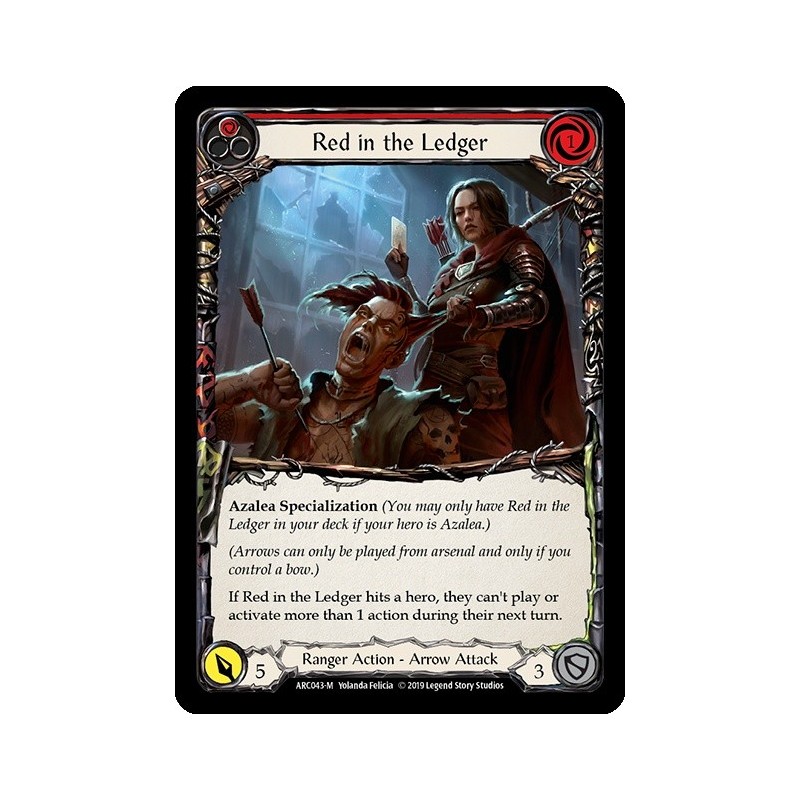 Red in the Ledger Red [U-ARC043]