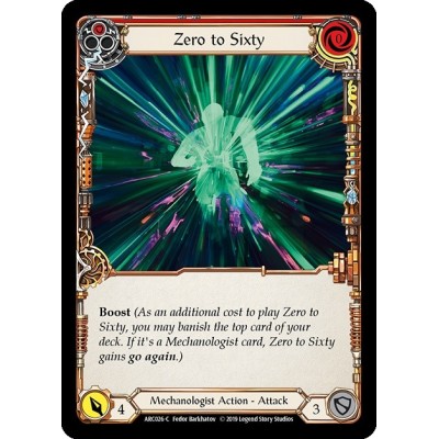 Zero to Sixty Red [U-ARC026]