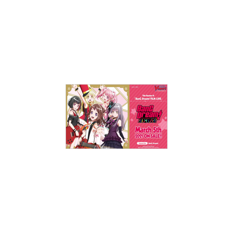BanG Dream! FILM LIVE Title - Display Box - V-TB01