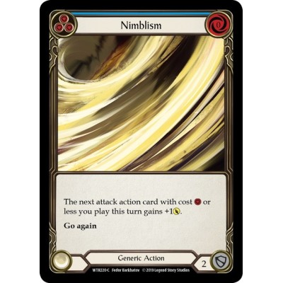 Nimblism Blue FOIL [U-WTR220-RF]