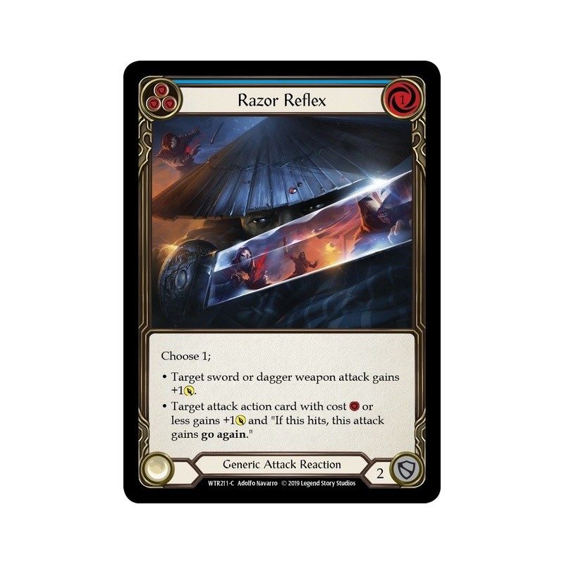 Razor Reflex Blue FOIL [U-WTR211-RF]