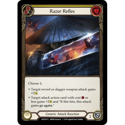 Razor Reflex Yellow FOIL [U-WTR210-RF]