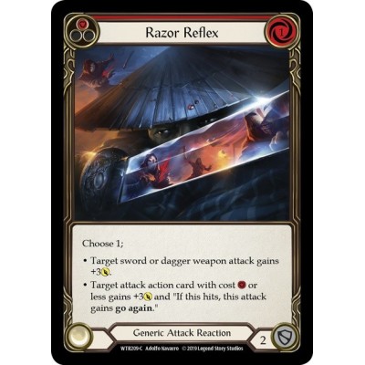 Razor Reflex Red FOIL [U-WTR209-RF]
