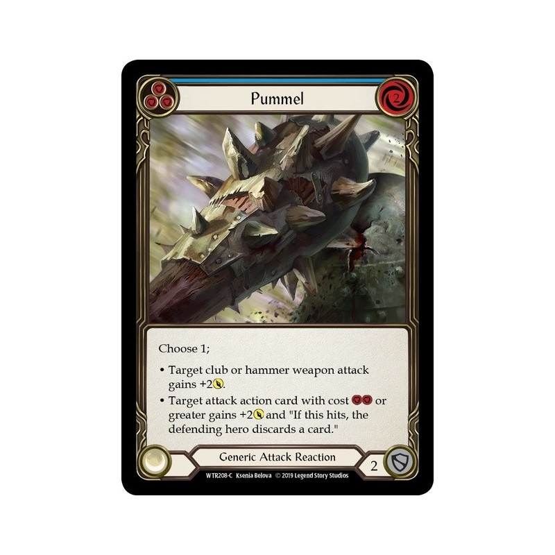 Pummel Blue FOIL [U-WTR208-RF]