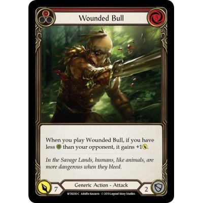 Wounded Bull Red FOIL [U-WTR200-RF]