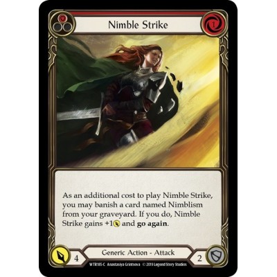 Nimble Strike Red FOIL [U-WTR185-RF]