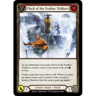 Flock of the Feather Walkers Red FOIL [U-WTR182-RF]