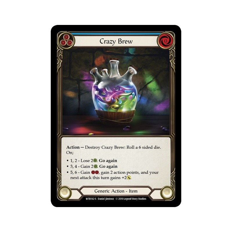 Crazy Brew Blue FOIL [U-WTR162-RF]