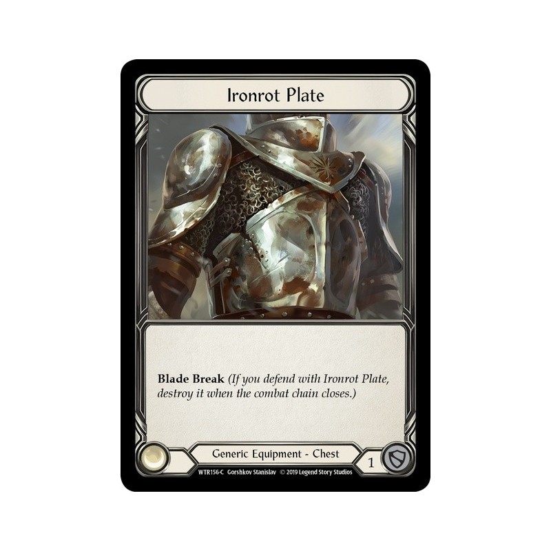 Ironrot Plate FOIL [U-WTR156-RF]