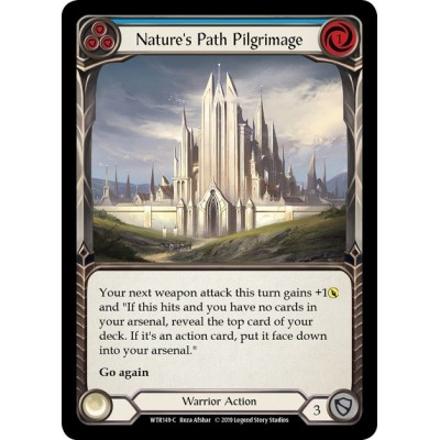 Nature's Path Pilgrimage Blue FOIL [U-WTR149-RF]