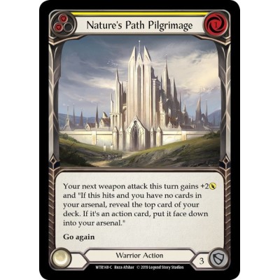 Nature's Path Pilgrimage Yellow FOIL [U-WTR148-RF]
