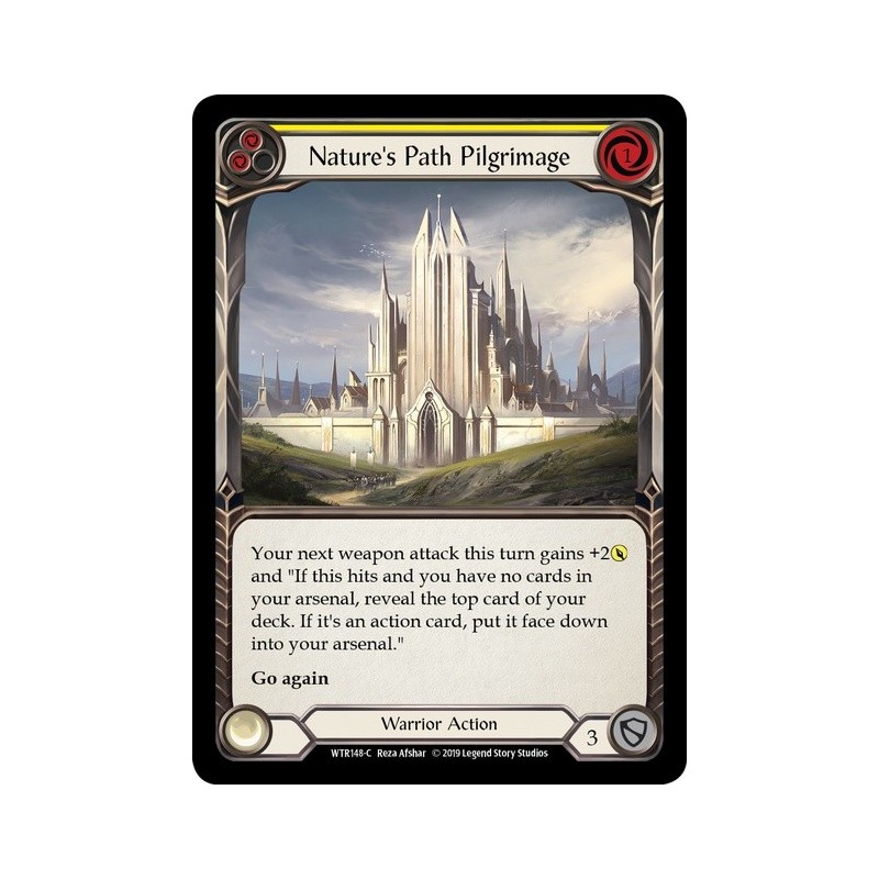 Nature's Path Pilgrimage Yellow FOIL [U-WTR148-RF]