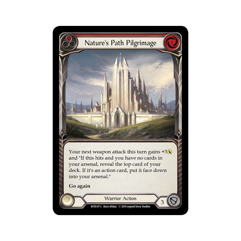 Nature's Path Pilgrimage Red FOIL [U-WTR147-RF]