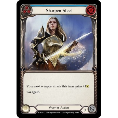 Sharpen Steel Blue FOIL [U-WTR143-RF]