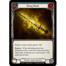 Biting Blade Blue FOIL [U-WTR137-RF]