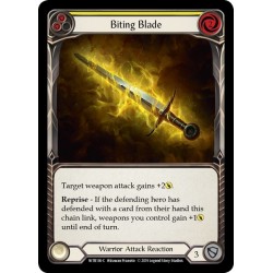 Biting Blade Yellow FOIL [U-WTR136-RF]