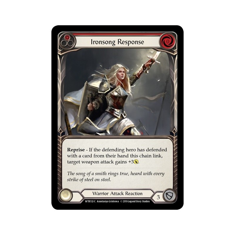 Ironsong Response Red FOIL [U-WTR132-RF]
