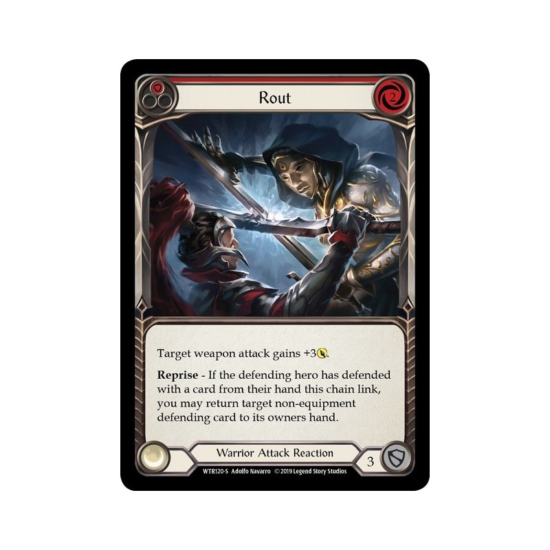 Rout Red FOIL [U-WTR120-RF]