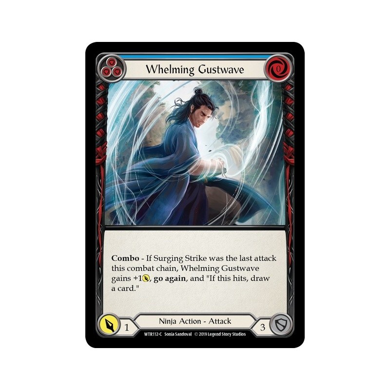 Whelming Gustwave Blue FOIL [U-WTR112-RF]
