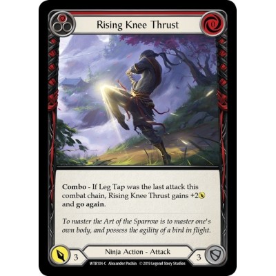 Rising Knee Thrust Red FOIL [U-WTR104-RF]