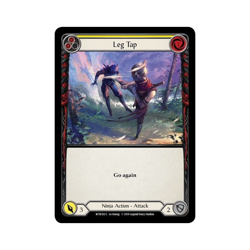 Leg Tap Yellow FOIL [U-WTR102-RF]