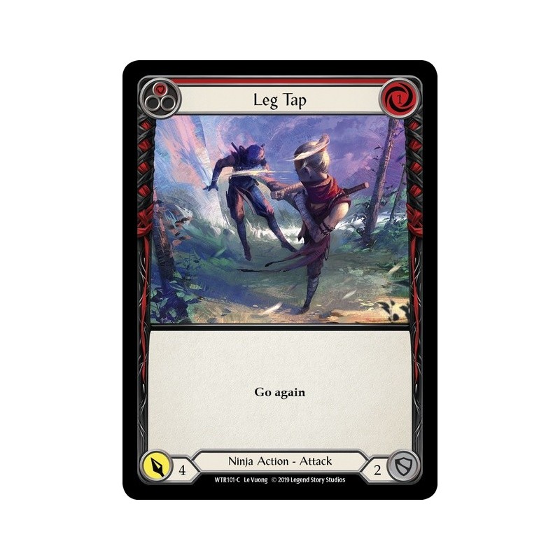 Leg Tap Red FOIL [U-WTR101-RF]