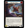 Open the Center Blue FOIL [U-WTR097-RF]