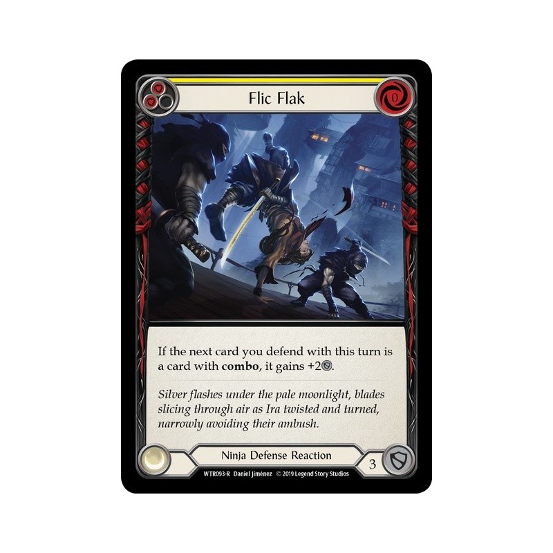 Flic Flak Yellow FOIL [U-WTR093-RF]