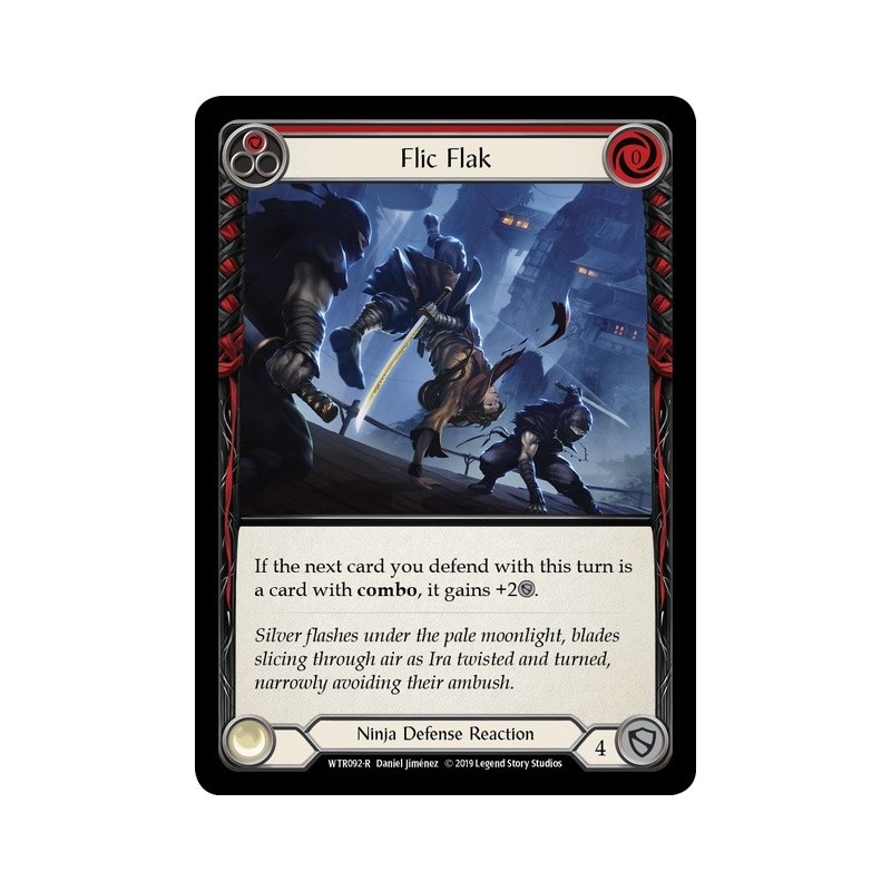 Flic Flak Red FOIL [U-WTR092-RF]