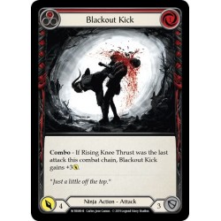 Blackout Kick Red FOIL [U-WTR089-RF]
