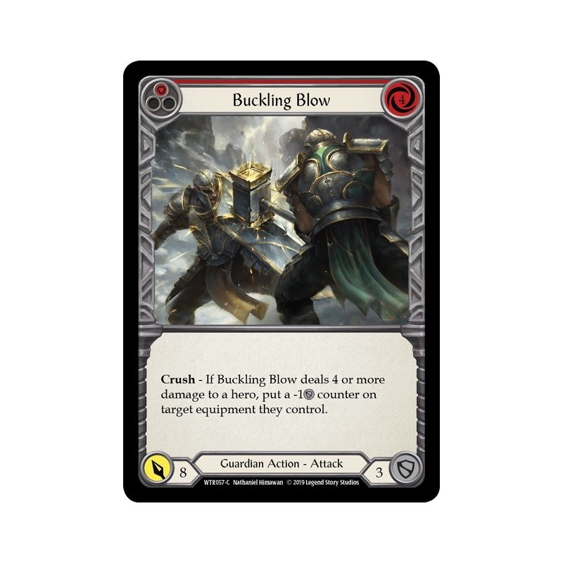 Buckling Blow Red FOIL [U-WTR057-RF]