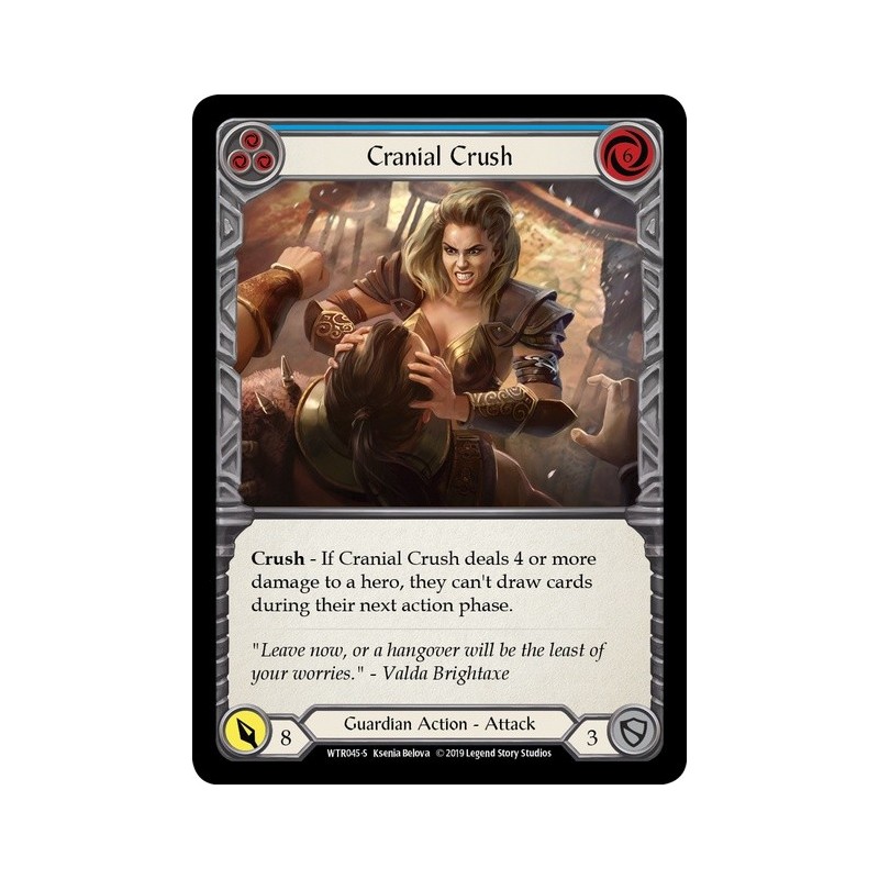 Cranial Crush Blue FOIL [U-WTR045-RF]