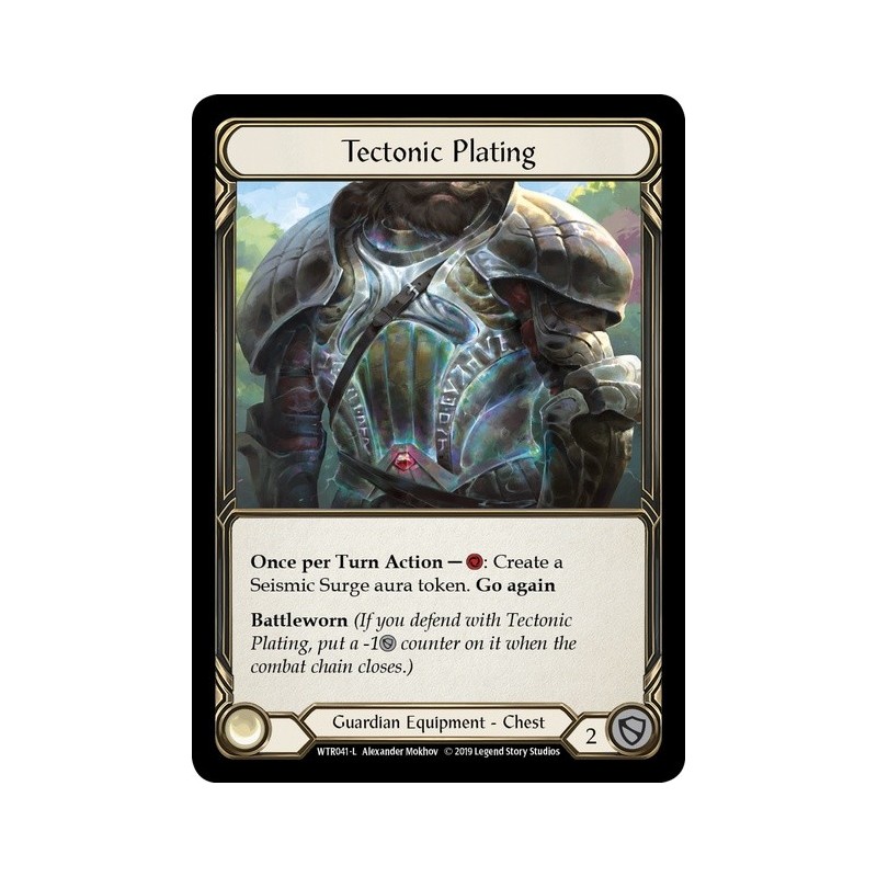 Tectonic Plating FOIL [U-WTR041-RF]