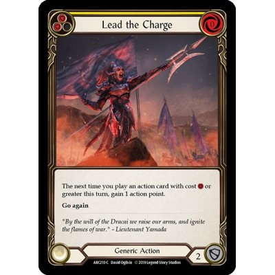 Lead the Charge Yellow FOIL [U-ARC210-RF]