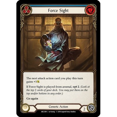 Force Sight Blue FOIL [U-ARC208-RF]
