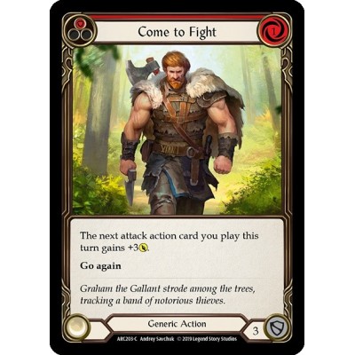 Come to Fight Red FOIL [U-ARC203-RF]