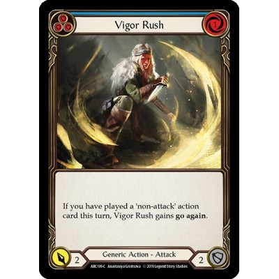 Vigor Rush Blue FOIL [U-ARC199-RF]