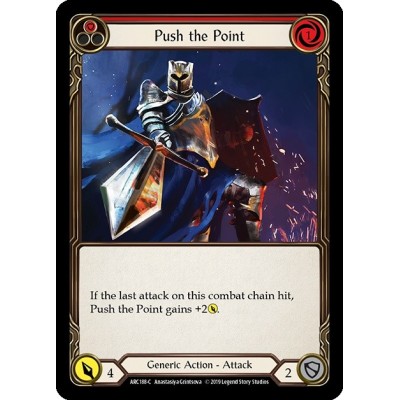 Push the Point Red FOIL [U-ARC188-RF]
