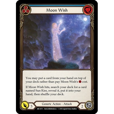 Moon Wish Blue FOIL [U-ARC187-RF]