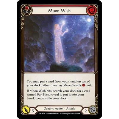 Moon Wish Red FOIL [U-ARC185-RF]