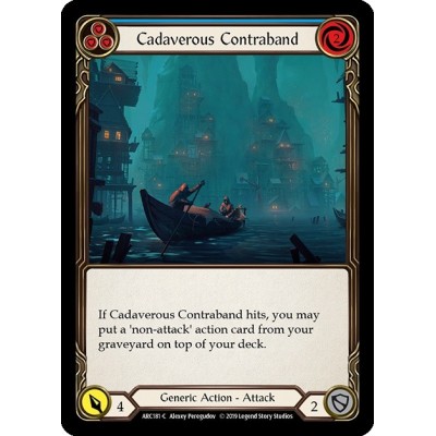 Cadaverous Contraband Blue FOIL [U-ARC181-RF]