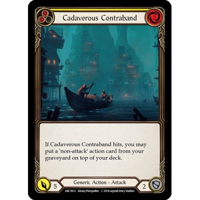 Cadaverous Contraband Yellow FOIL [U-ARC180-RF]