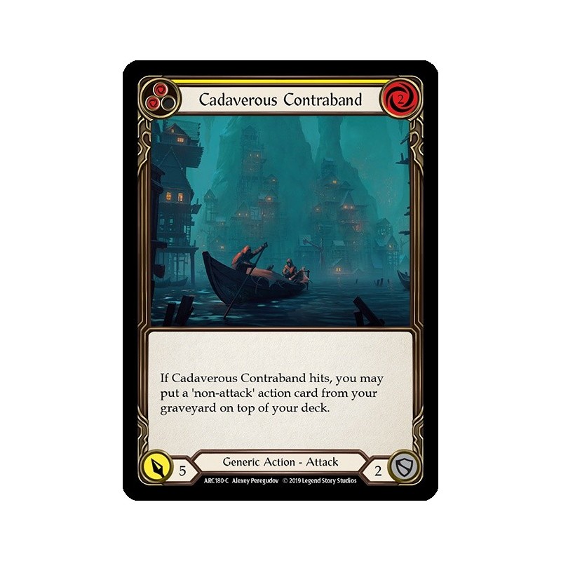 Cadaverous Contraband Yellow FOIL [U-ARC180-RF]