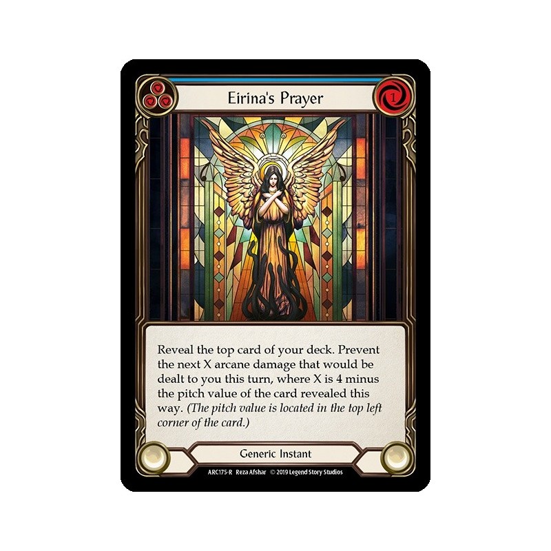 Eirina's Prayer Blue FOIL [U-ARC175-RF]