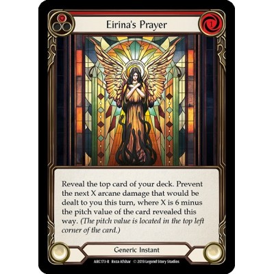Eirina's Prayer Red FOIL [U-ARC173-RF]