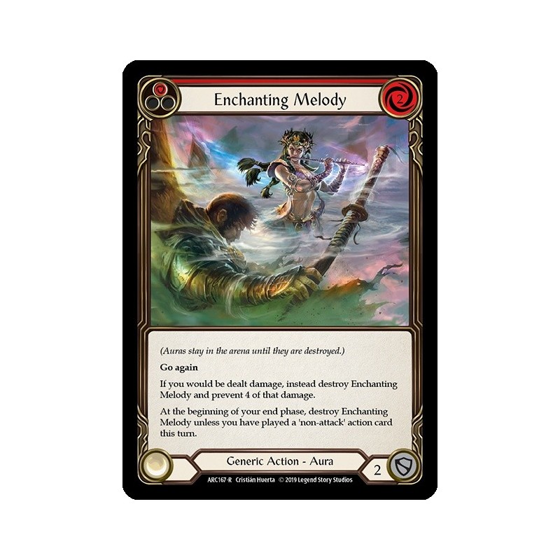 Enchanting Melody Red FOIL [U-ARC167-RF]
