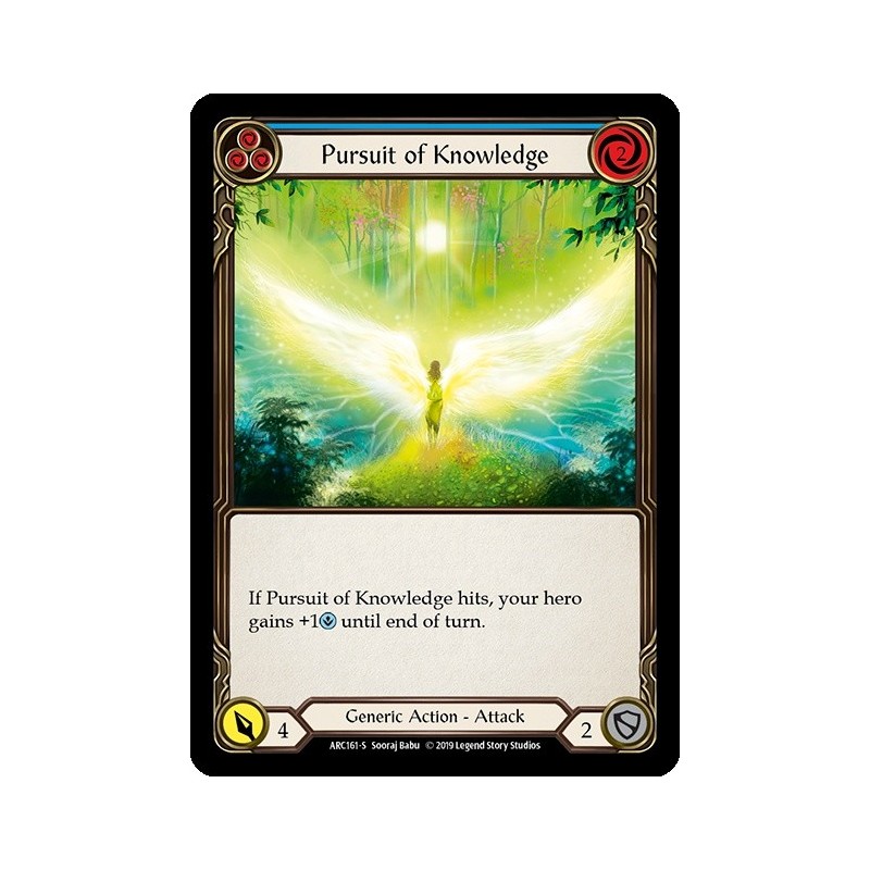 Pursuit of Knowledge Blue FOIL [U-ARC161-RF]