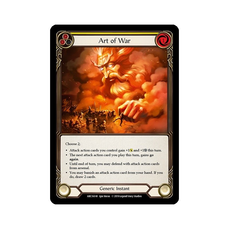 Art of War Yellow FOIL [U-ARC160-RF]