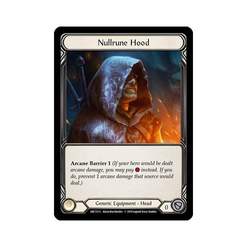 Nullrune Hood FOIL [U-ARC155-RF]